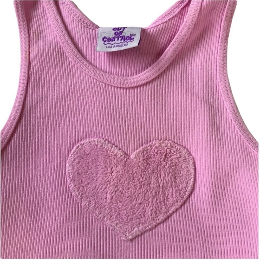 💕hp💕 Pink heart tank